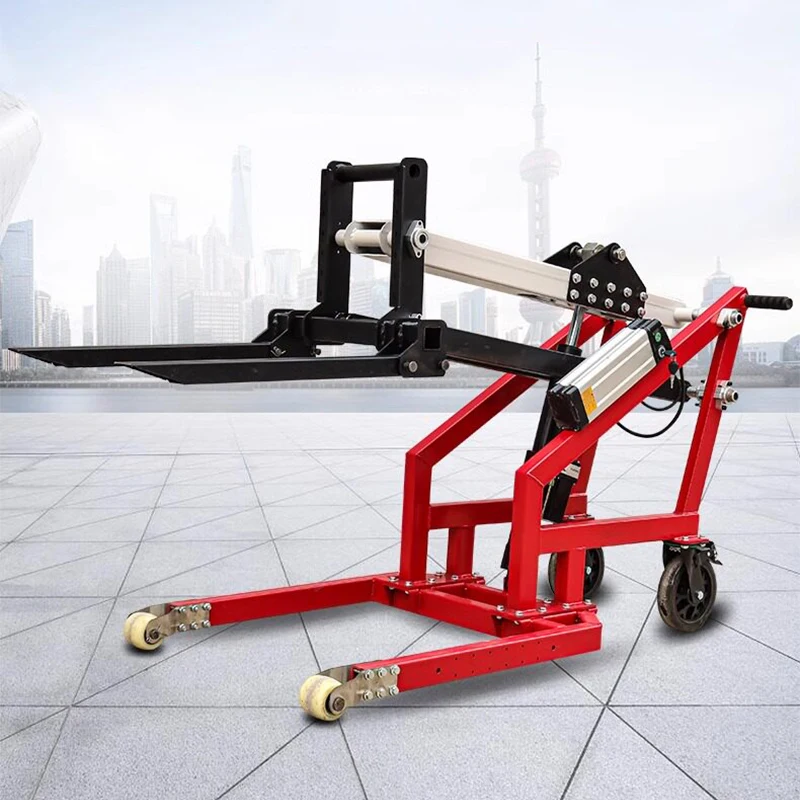 Electric Pallet Jack - Tragbarer Elektrischer Hydraulischer Gabelstapler, Knickgelenkter Lader,