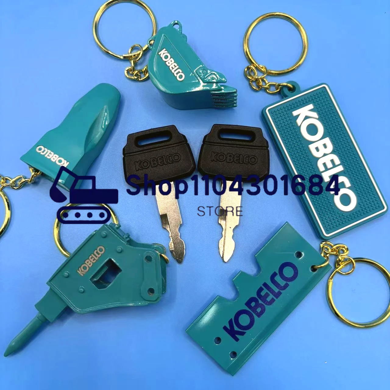 Heavy Equipment Bulldozer - 2 Stück K250 Schlüssel für Kobelco