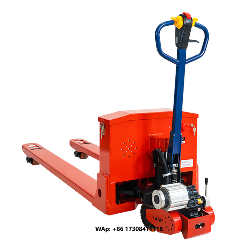 Electric Pallet Jack - 10-Tonnen-Halbelektrischer Palettenhubwagen für Effiziente Materialhandhabung