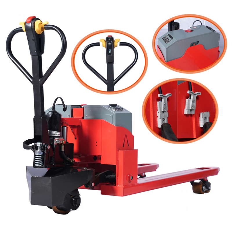 Electric Pallet Jack - Hochleistungs 2-Tonnen 3-Tonnen Voll-Elektrischer Palettenhubwagen Halbelektrischer