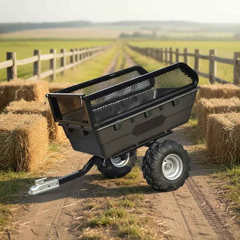 Heavy Equipment Haulers - Für ATV Quad Bike Kippkarren Gartenanhänger