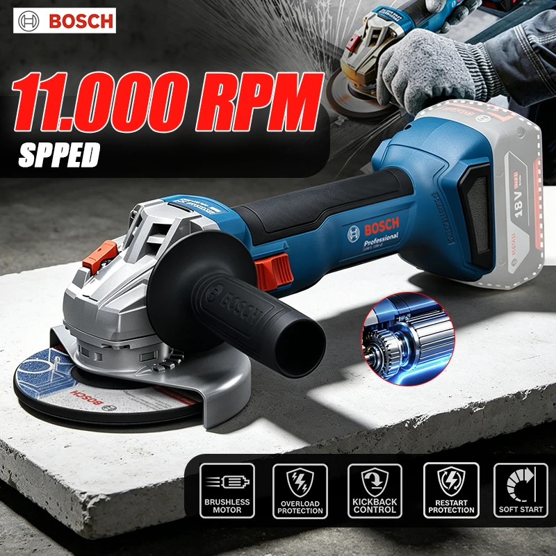 BOSCH GWS 18V-8 Akku-Winkelsch – Tools Heavy Equipment Bewertung und Preis