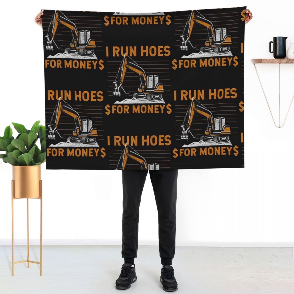 Lustige Decke mit Motiven von  – Heavy Equipment Quilt Bewertung und Preis