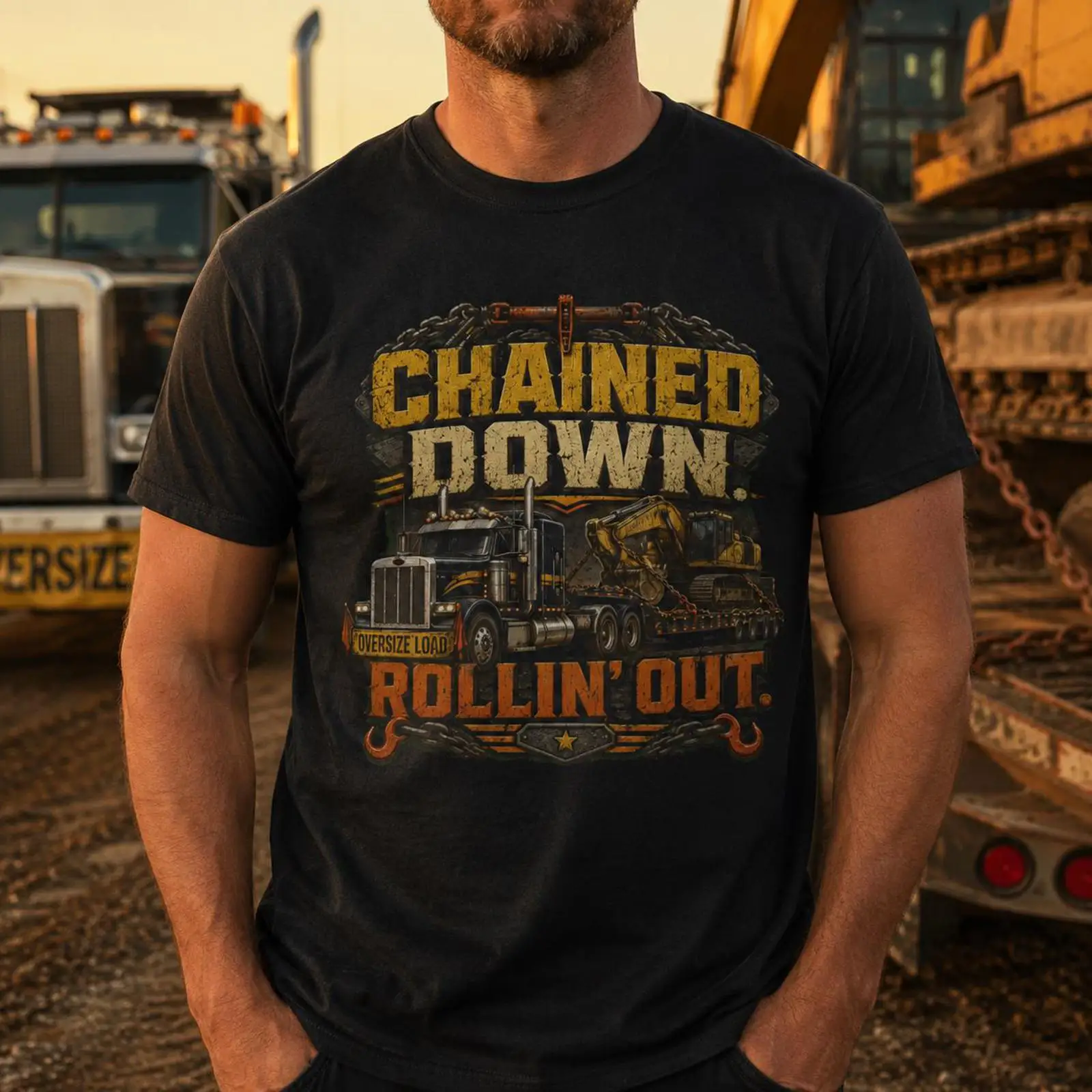 Heavy Haul Fahrer T-Shirt Chai – Heavy Equipment Haulers Bewertung und Preis