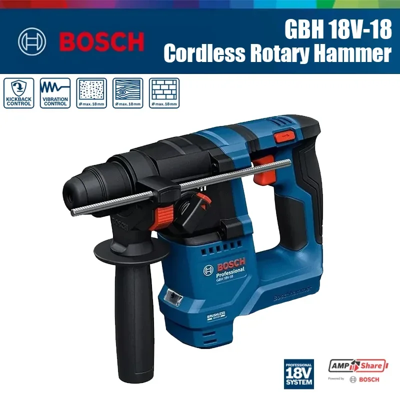 Bosch GBH 18V-18 Akku-Bohrhamm – Tools Heavy Equipment Bewertung und Preis