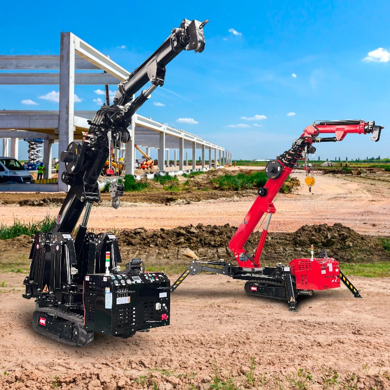 Kompakter Mini-Spinnenkran mit – Heavy Equipment Electrical Bewertung und Preis