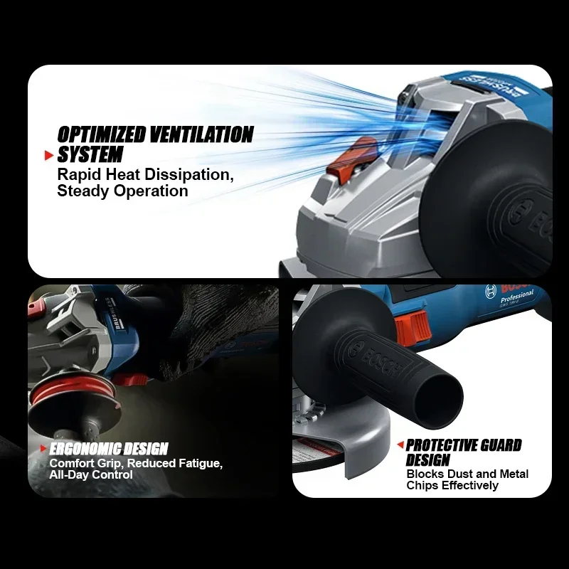 BOSCH GWS 18V-8 Akku-Winkelsch – Tools Heavy Equipment Bewertung und Preis