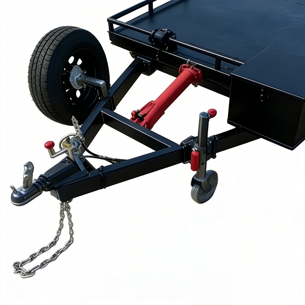 Schwerlast-Doppelachsen-Stahl- – Heavy Equipment Haulers Bewertung und Preis