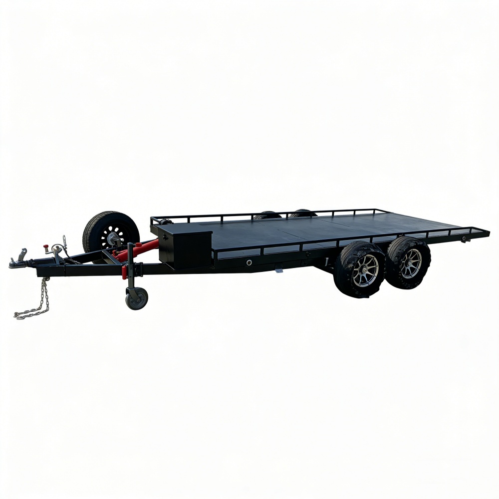 Schwerlast-Doppelachsen-Stahl- – Heavy Equipment Haulers Bewertung und Preis